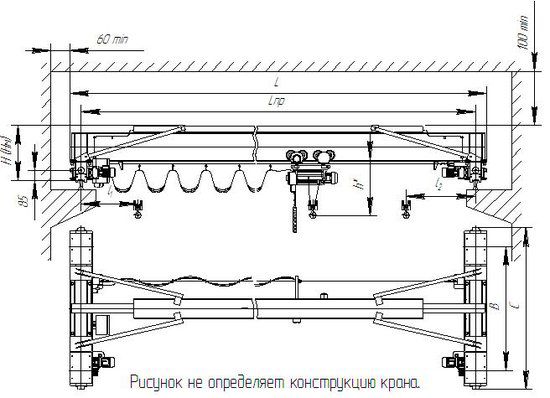 ГОСТ 22045-89 Краны мостовые электрические однобалочные опорные. Технические условия